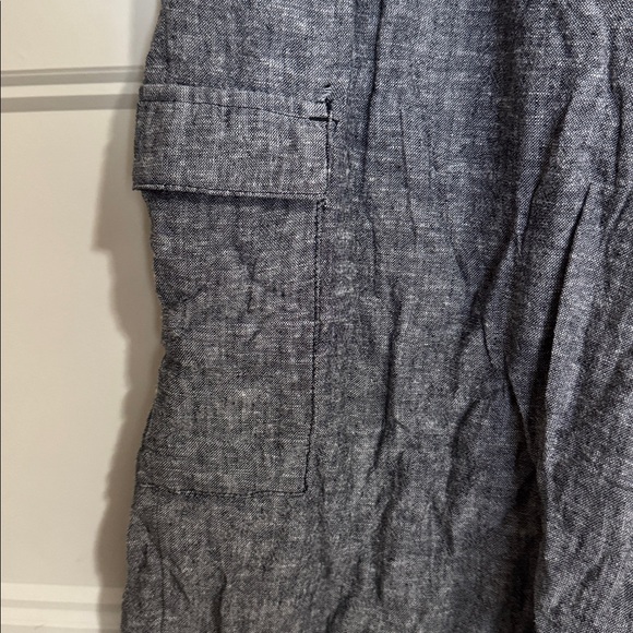 Linen Drawstring Pants - Picture 4 of 7